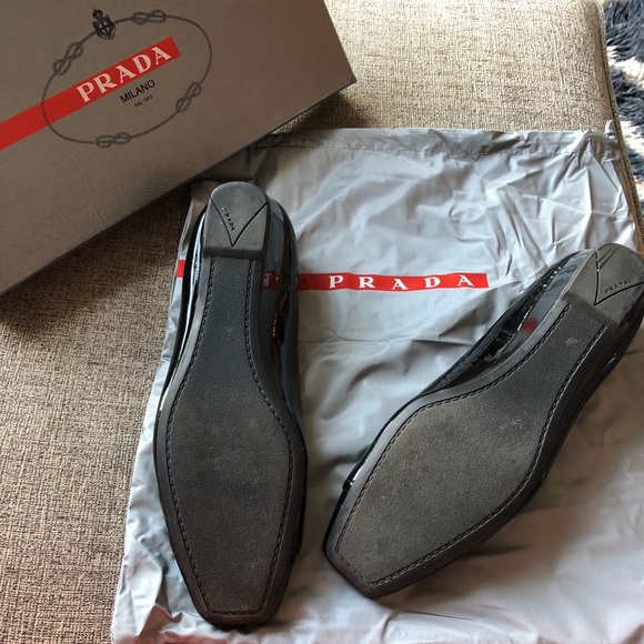 Prada low wedges - like new! - Picture 4 of 5